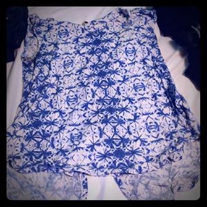 Short sleeve tie dye design tee